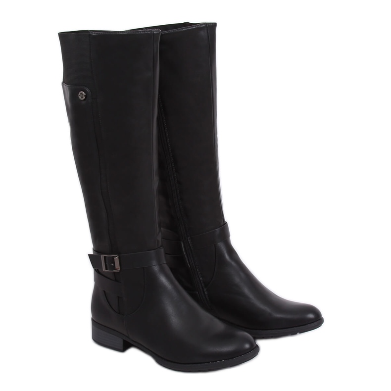 Black insulated boots SG-226 Black