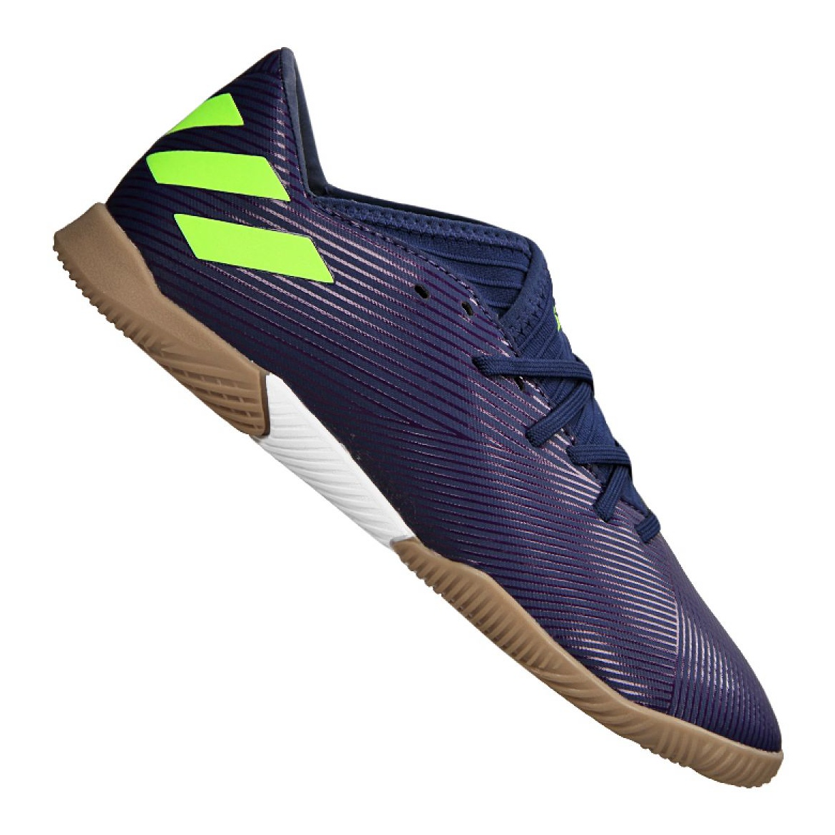 Adidas Nemeziz Messi 19.3 In Jr EF1815 shoes violet navy blue - KeeShoes