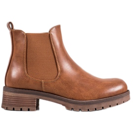 SDS Brown Chelsea boots