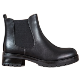 SDS Black Chelsea Boots