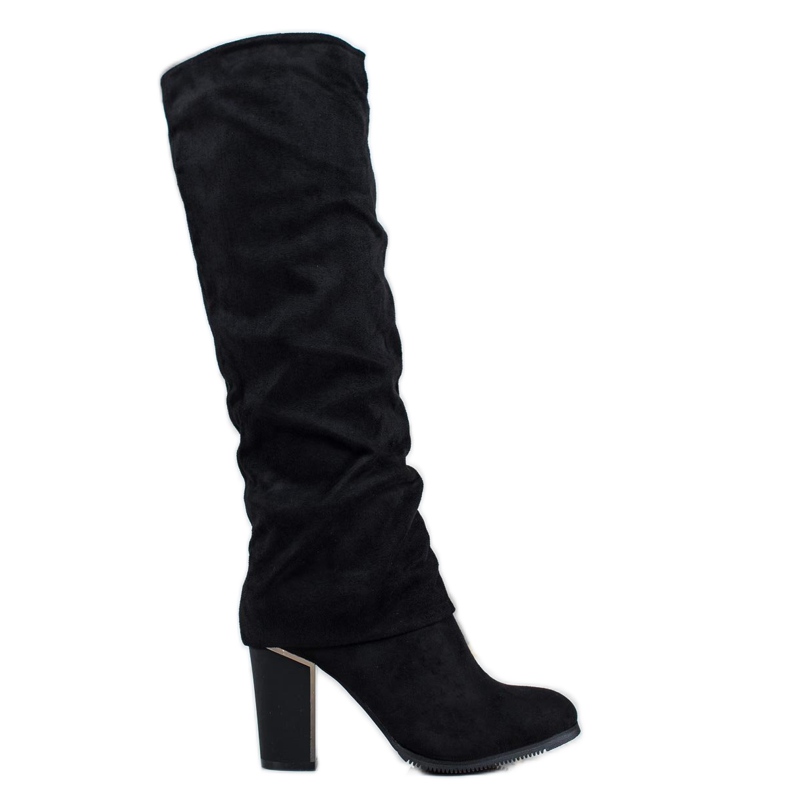 SDS Elegant high-heeled boots black