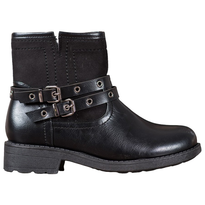 SHELOVET Comfortable Workers With A Buckle black