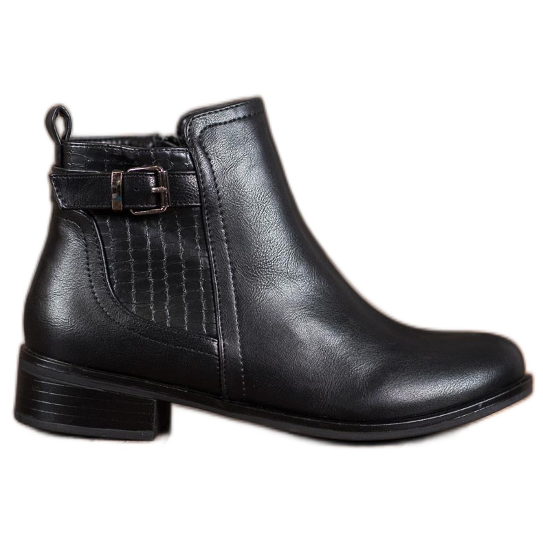 Nio Nio Fashionable Boots With Buckle black