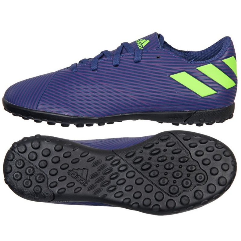 Adidas Nemeziz Messi 19.4 Tf Jr EF1818 shoes navy blue navy blue