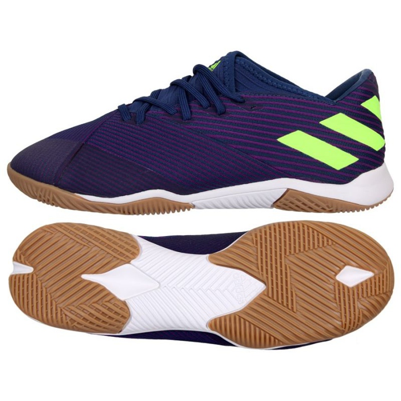 Adidas Nemeziz Messi 19.3 In M EF1812 shoes navy blue blues and navy blue Adidas Nemeziz Messi 19.3 In M EF1812 shoes navy blue blues and navy blue