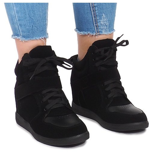 Wedge Sneakers LA-70 Black
