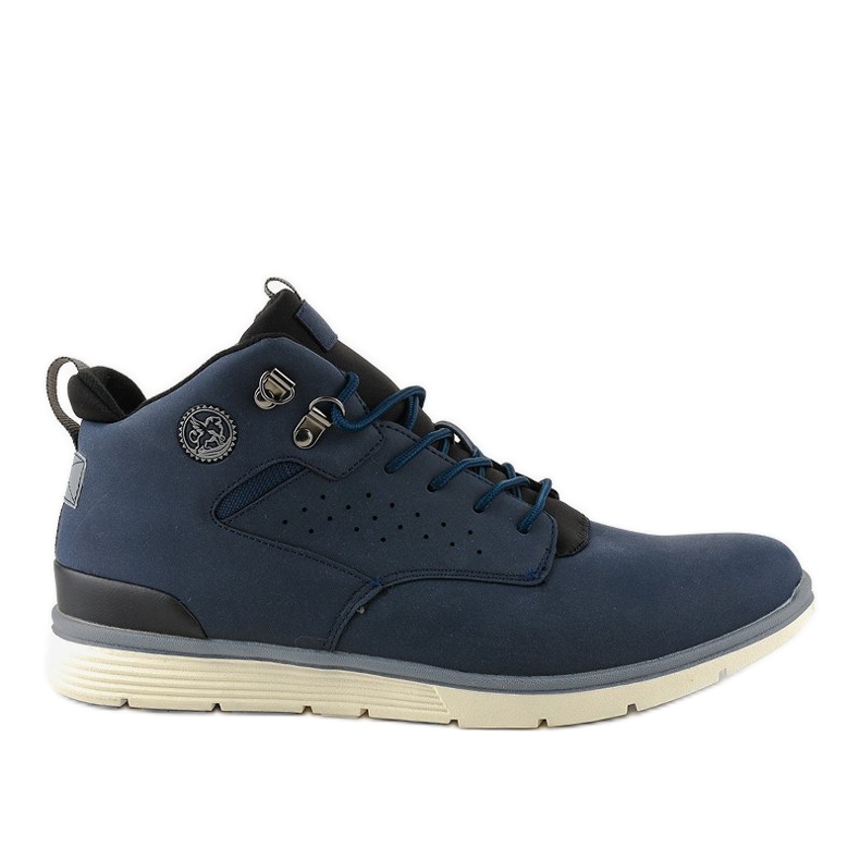 Men's navy blue insulated boots X925-2 Men's navy blue insulated boots X925-2