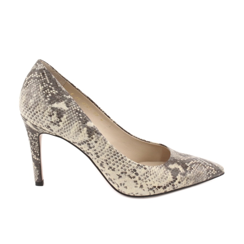 Animal Pumps on a pin Anis 4716 python beige