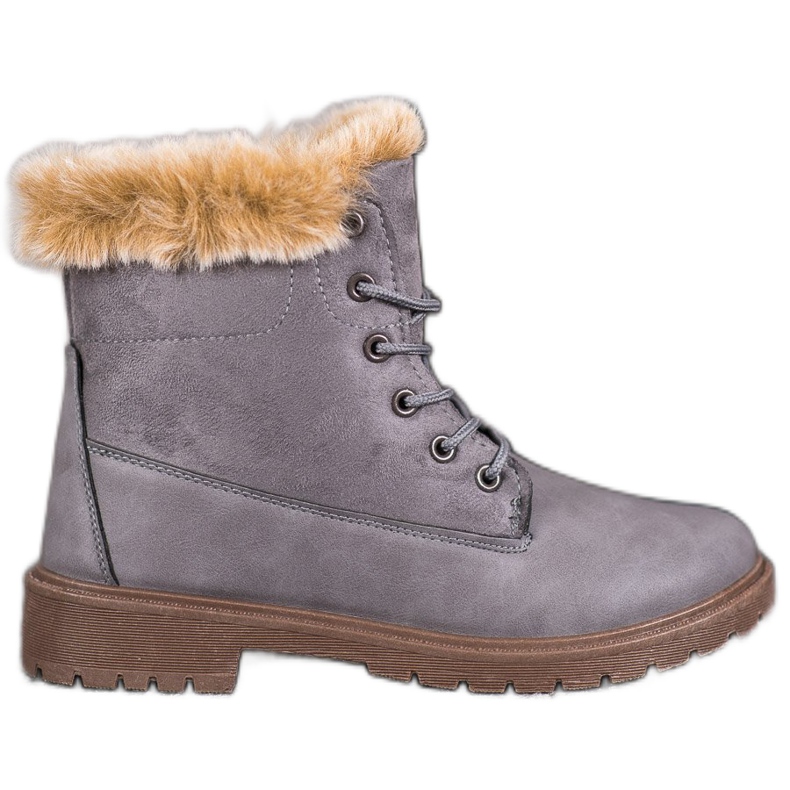 SHELOVET Comfortable Trappers grey SHELOVET Comfortable Trappers grey