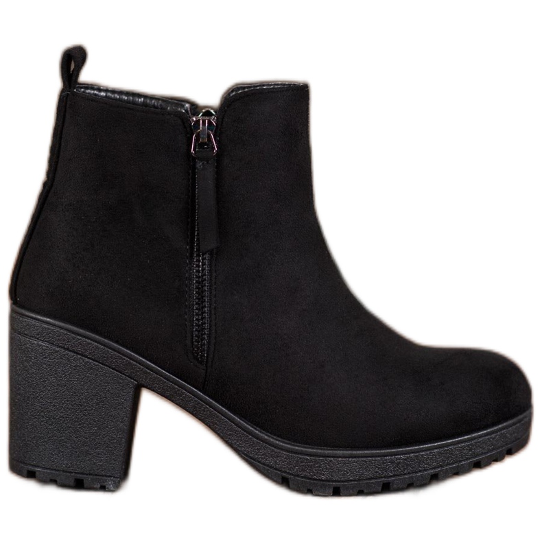 SHELOVET Comfortable Boots On The Platform black