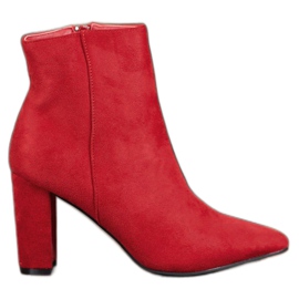 Super Me Sexy high-heeled boots red