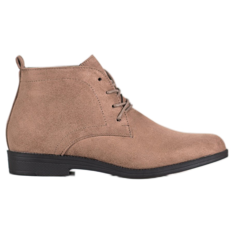 Goodin Comfortable Suede Boots brown