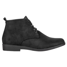 Goodin Comfortable Suede Boots black