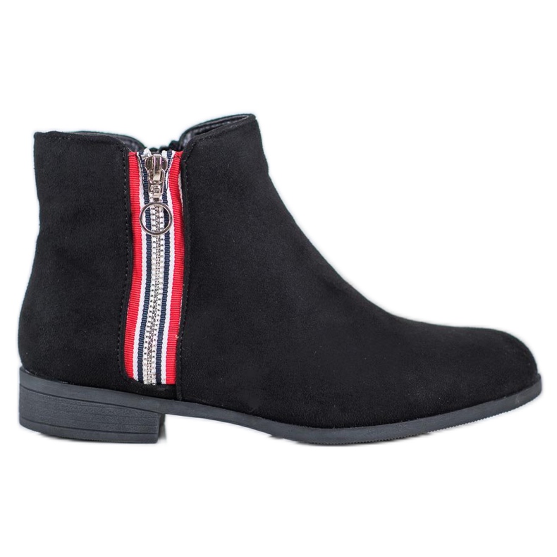 SHELOVET Warm Booties With A Zipper black