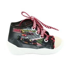 Befado children's shoes 218P050 black red grey