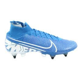 Nike Mercurial Superfly 7 Elite SG-Pro Ac M AT7894-414 football shoes blue Nike Mercurial Superfly 7 Elite SG-Pro Ac M AT7894-414 football shoes blue