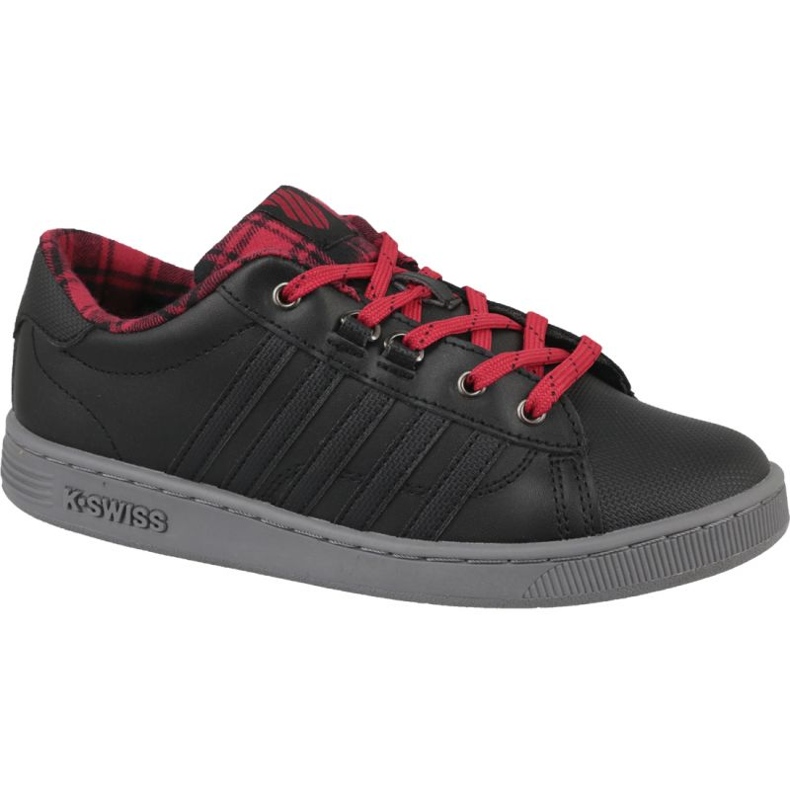 K-Swiss Hoke Plaid 85111-050 shoes black