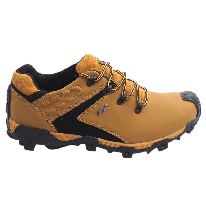 Trekking Boots Leather Nat HLD923 Camel multicolored yellow