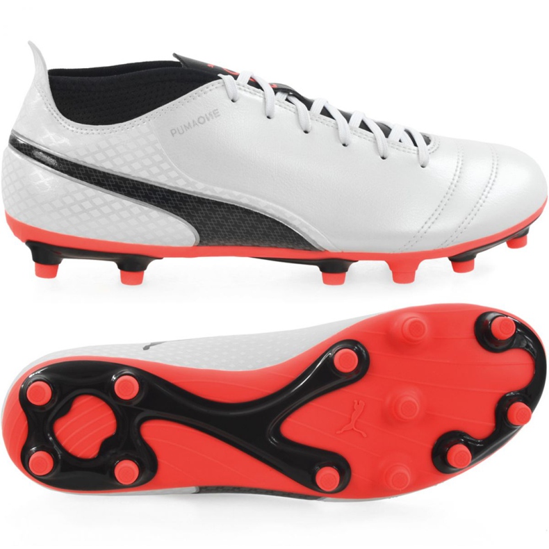 Football boots Puma One 17.4 Fg M 104075 01 multicolored white