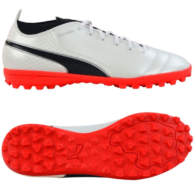 Puma One 17.4 Tt M 104078 01 football boots white white