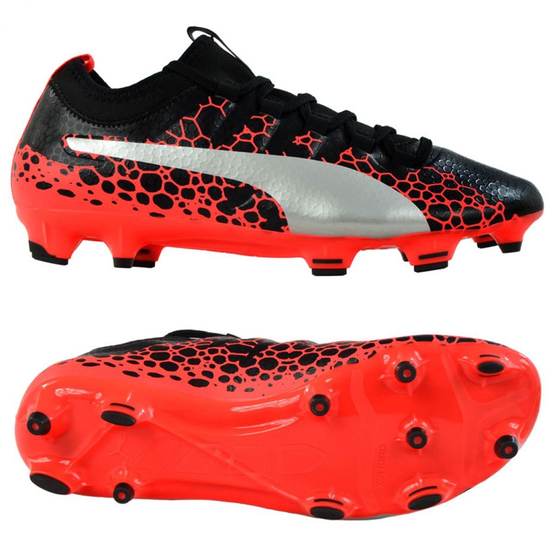 Puma Evopower Vigor 3 Graphic Fg M 104198 01 football shoes black black