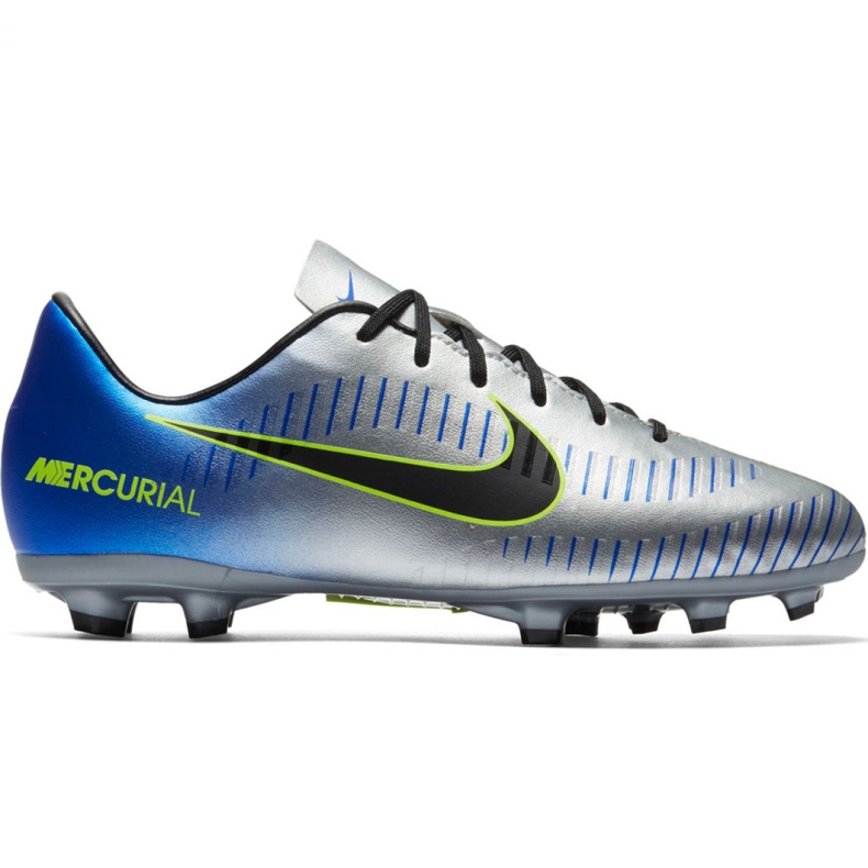 Nike Mercurial Victory 6 Neymar Fg Jr 921488-407 football boots grey silver Nike Mercurial Victory 6 Neymar Fg Jr 921488-407 football boots grey silver