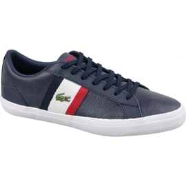 Lacoste Lerond 119 M 737CMA00457A2 white red navy blue