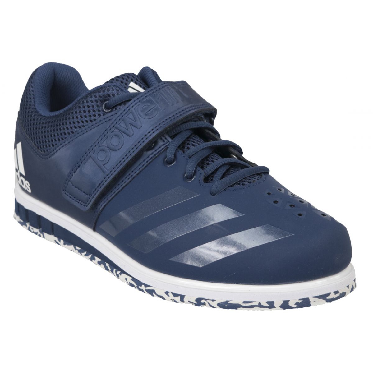 Adidas powerlift 3.0 men's top weightlifting shoes - blue