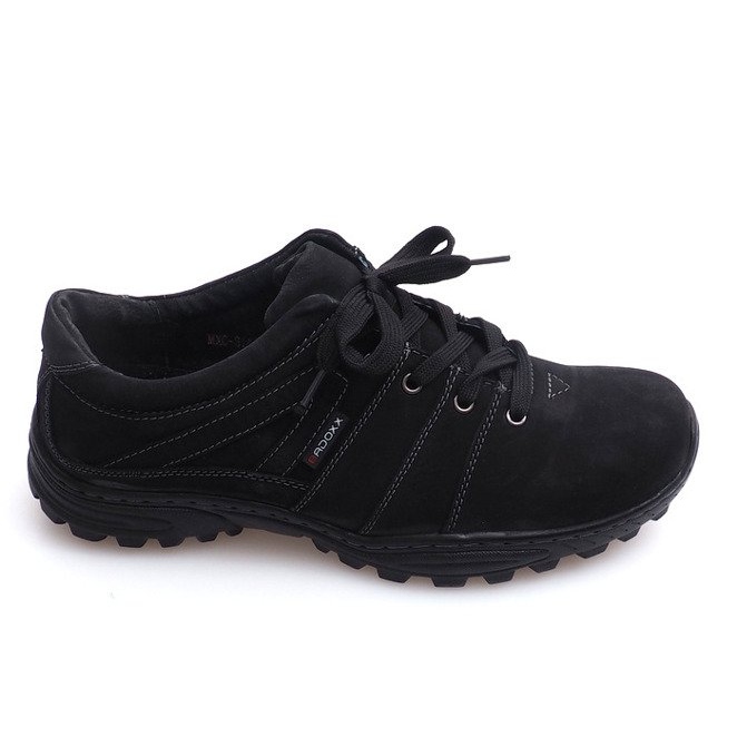Hiking Boots Leather Nat 6144 Black