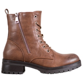SDS Comfortable brown boots