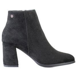 Goodin Stylish suede boots black