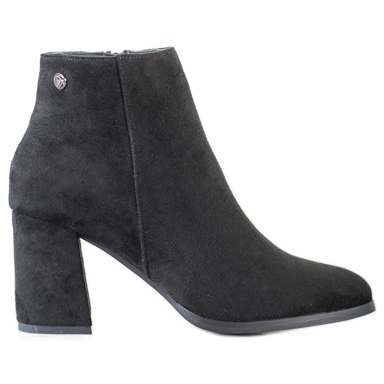 Goodin Stylish suede boots black