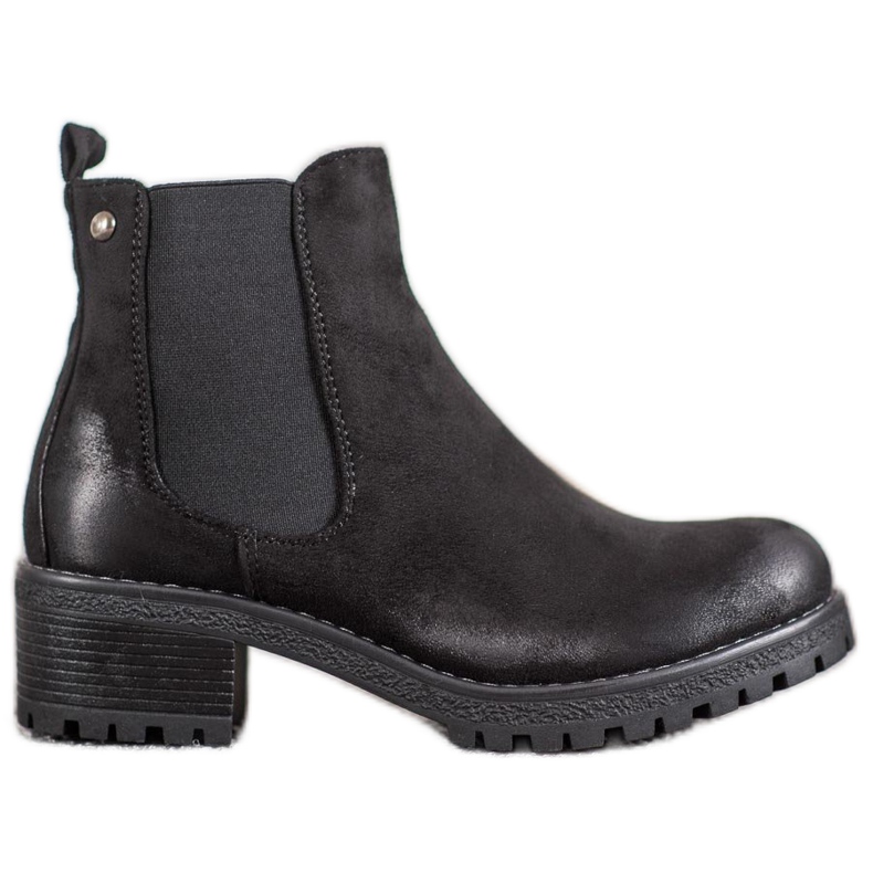 Goodin Slip-on Booties Jodhpur boots black