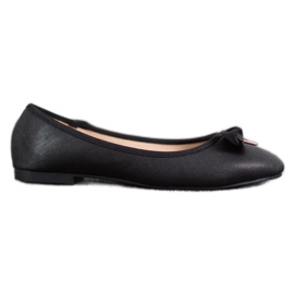 Evento Ballerina With Bow black Evento Ballerina With Bow black