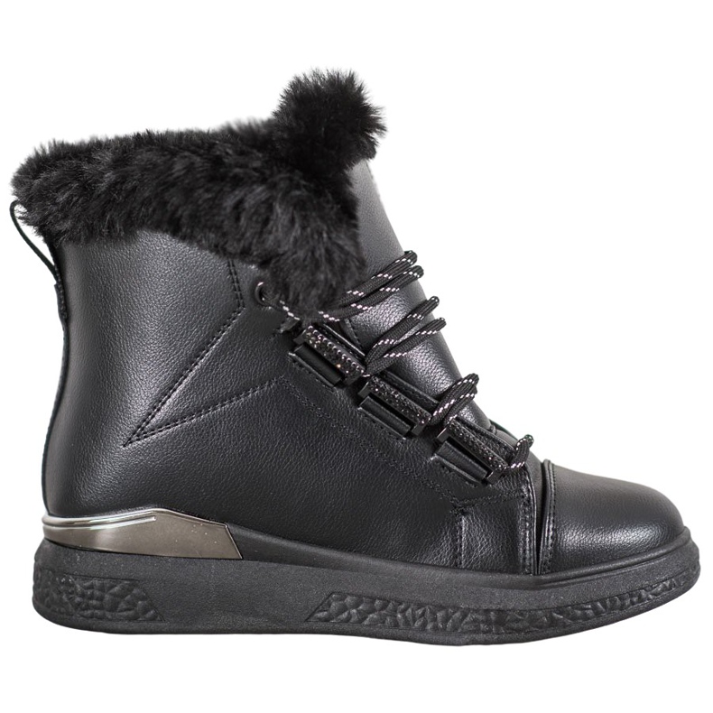 Bella Paris Black snow boots