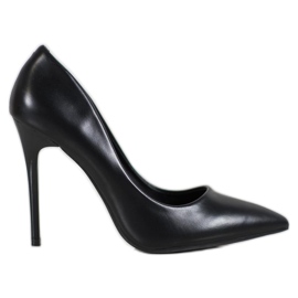 Small Swan Sexy high heels black