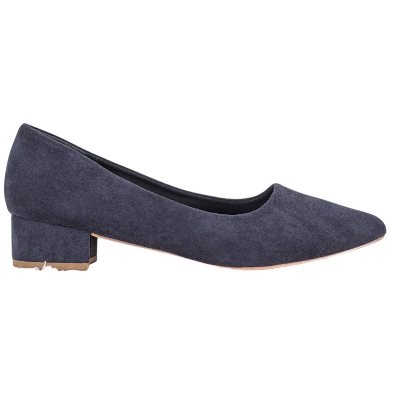 SHELOVET Flat Heel Pumps blue
