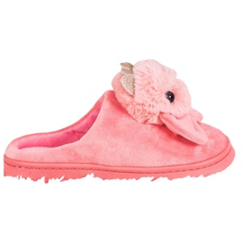 SHELOVET Slippers With Bow pink SHELOVET Slippers With Bow pink