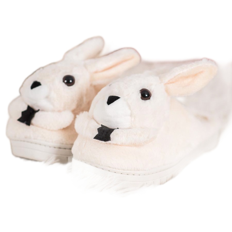 SHELOVET Rabbits slippers white