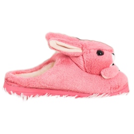 SHELOVET Rabbits slippers pink