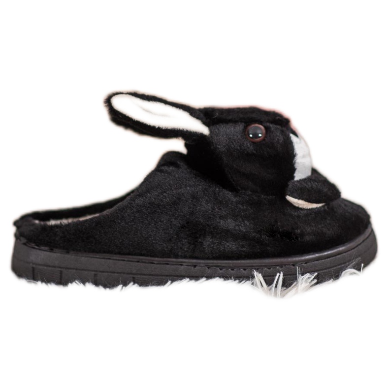 SHELOVET Rabbits slippers black SHELOVET Rabbits slippers black