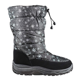 SHELOVET Warm snow boots black