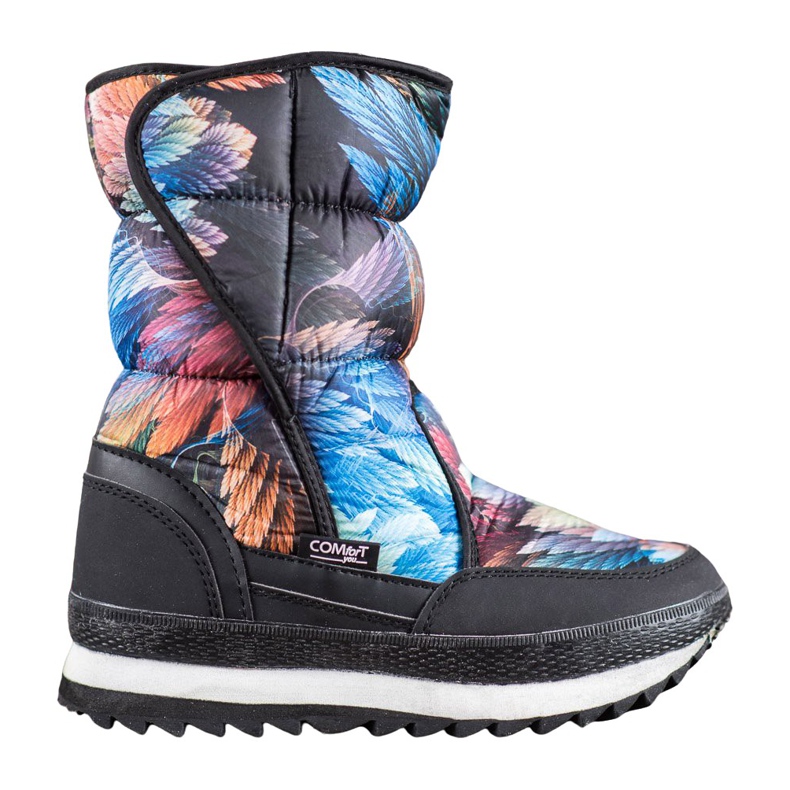SHELOVET Warm winter snow boots multicolored