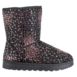 SHELOVET Warm Mukluki With Sequins multicolored SHELOVET Warm Mukluki With Sequins multicolored