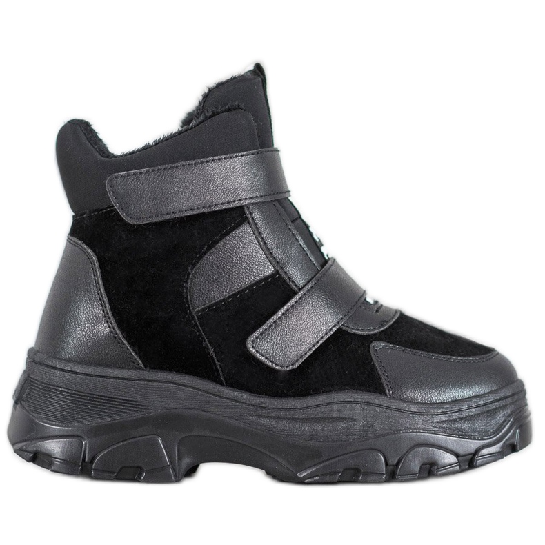 Bona Black Fashion Booties