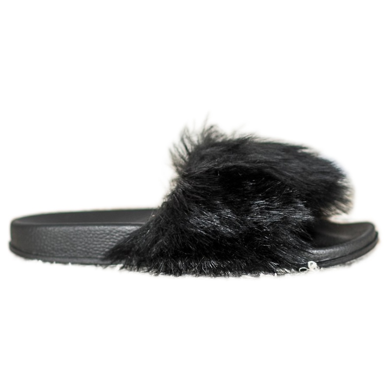 SHELOVET Stylish slippers black SHELOVET Stylish slippers black