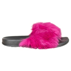 SHELOVET Stylish slippers purple