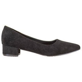 SHELOVET Flat Heel Pumps black SHELOVET Flat Heel Pumps black