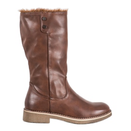 SDS Boots With Roll Up Shank brown SDS Boots With Roll Up Shank brown