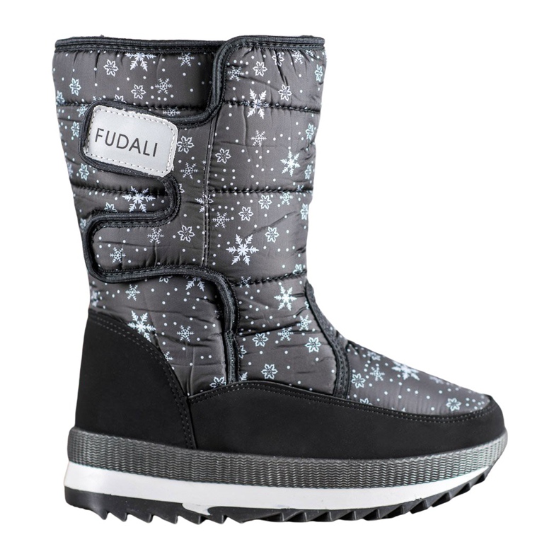 SHELOVET Velcro snow boots black